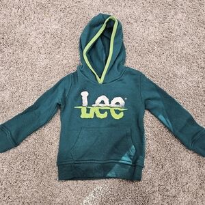 Lee Kids Teal and Lime Hoodie
